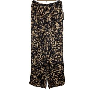 TART Collections Womens Dress Pants Size Medium Wide Leg Pockets Pleated Front